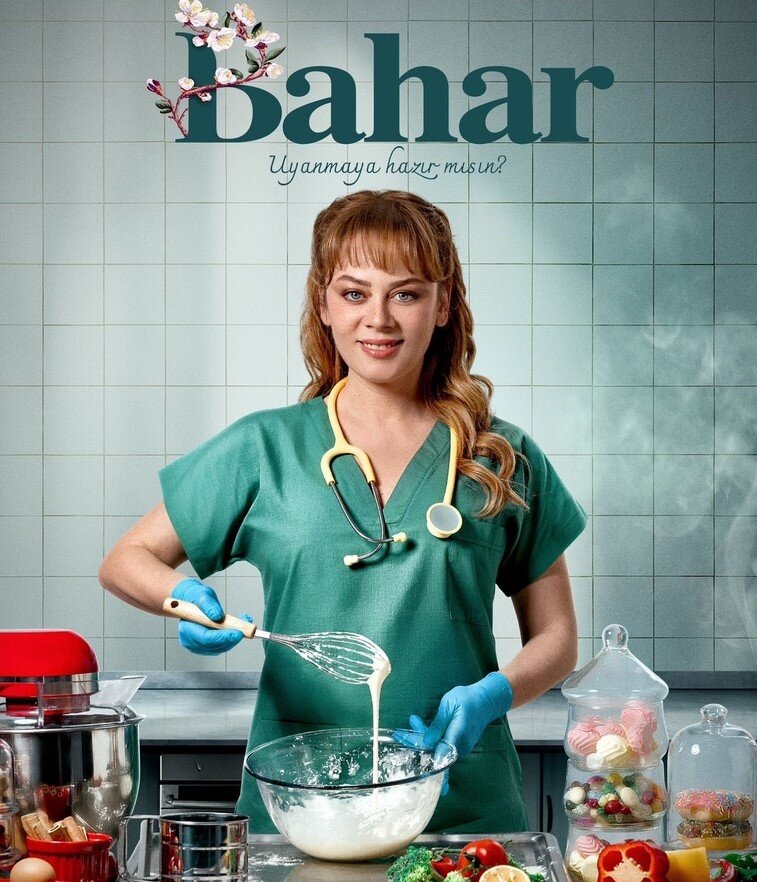 Афиша сериала "Бахар/Весна". Картинка из Интернета.