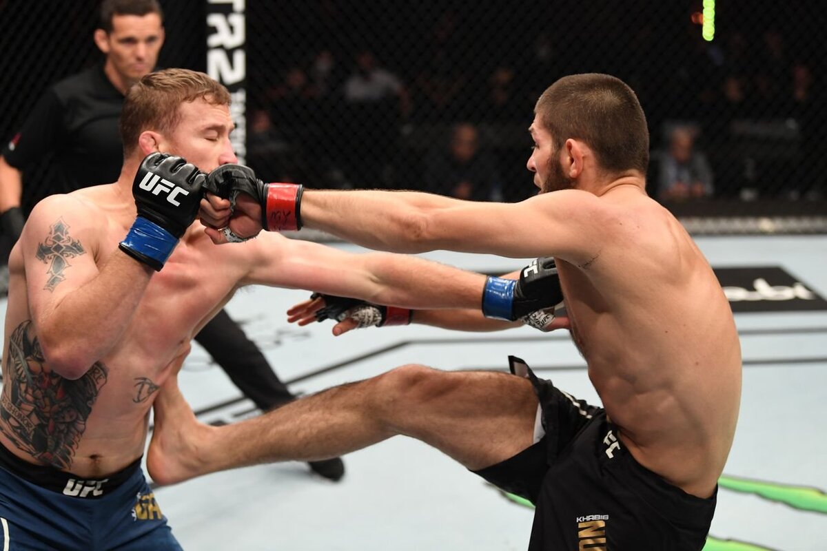 Khabib Nurmagomedov Justin Gaethje