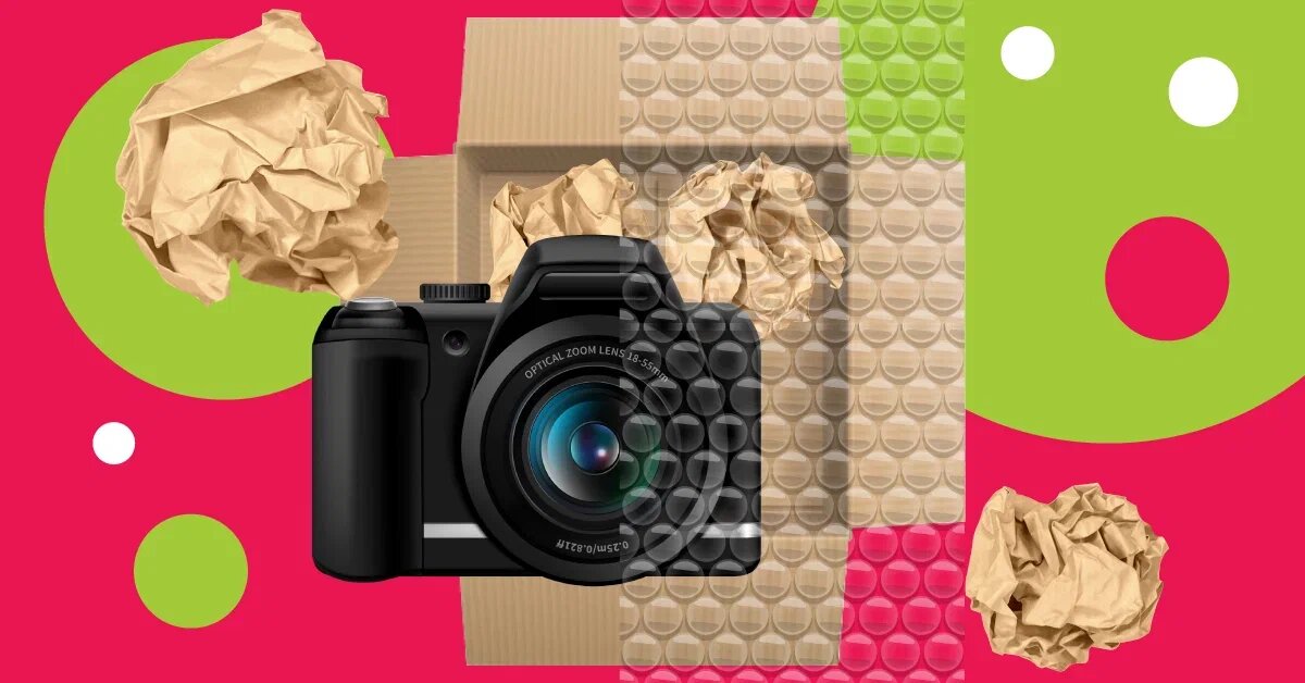 Можно запастись пузырчатой пленкой, листами мятой бумаги и пенопластом