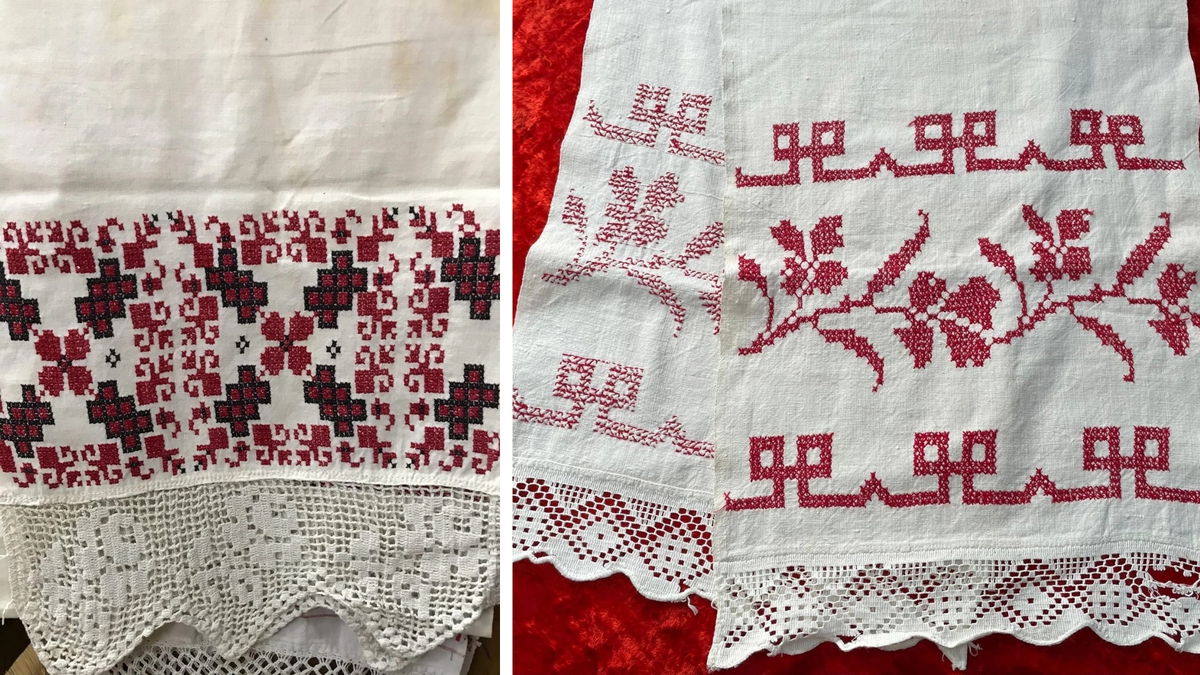 Старинные рушники, магазин в Каргополе