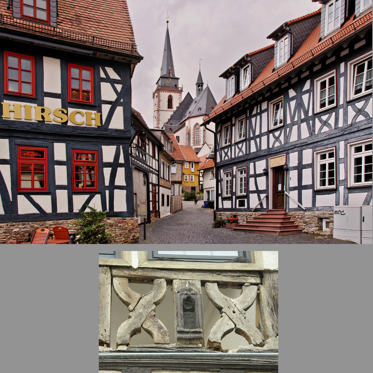 Традиционный европейский колорит и, собсвенно, фахверк