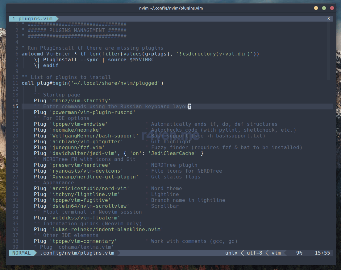 Neovim — конфигурация редактора: установка и настройка плагинов | Вороний  блог | Linux и IT | Дзен