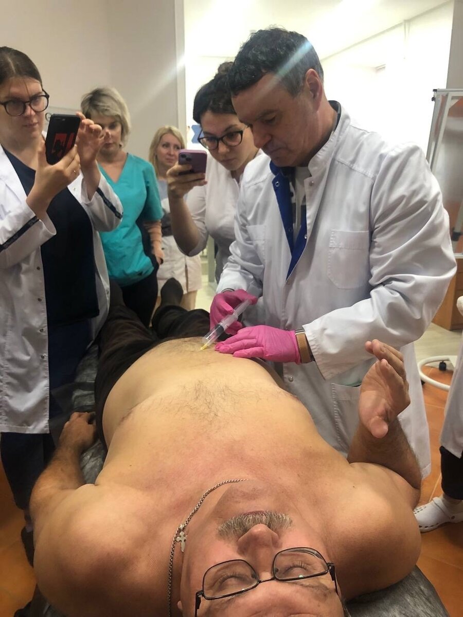 Практическая часть обучающего курса по озонотерапии