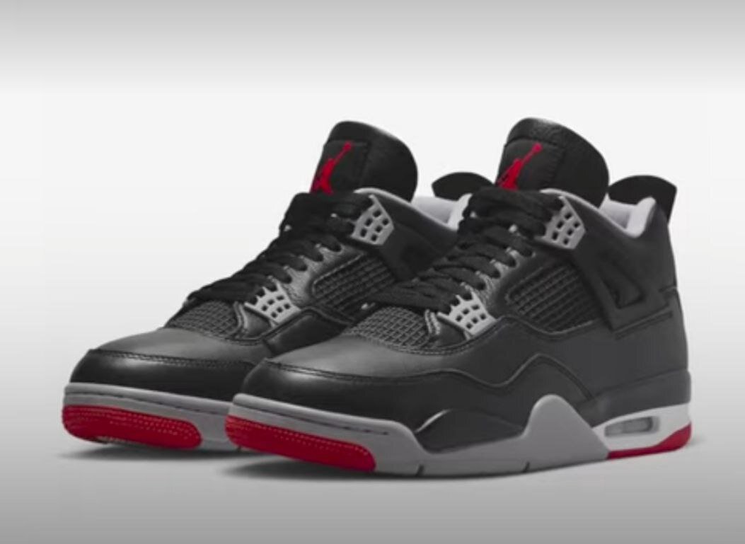 Jordan bred retro 4 outlet