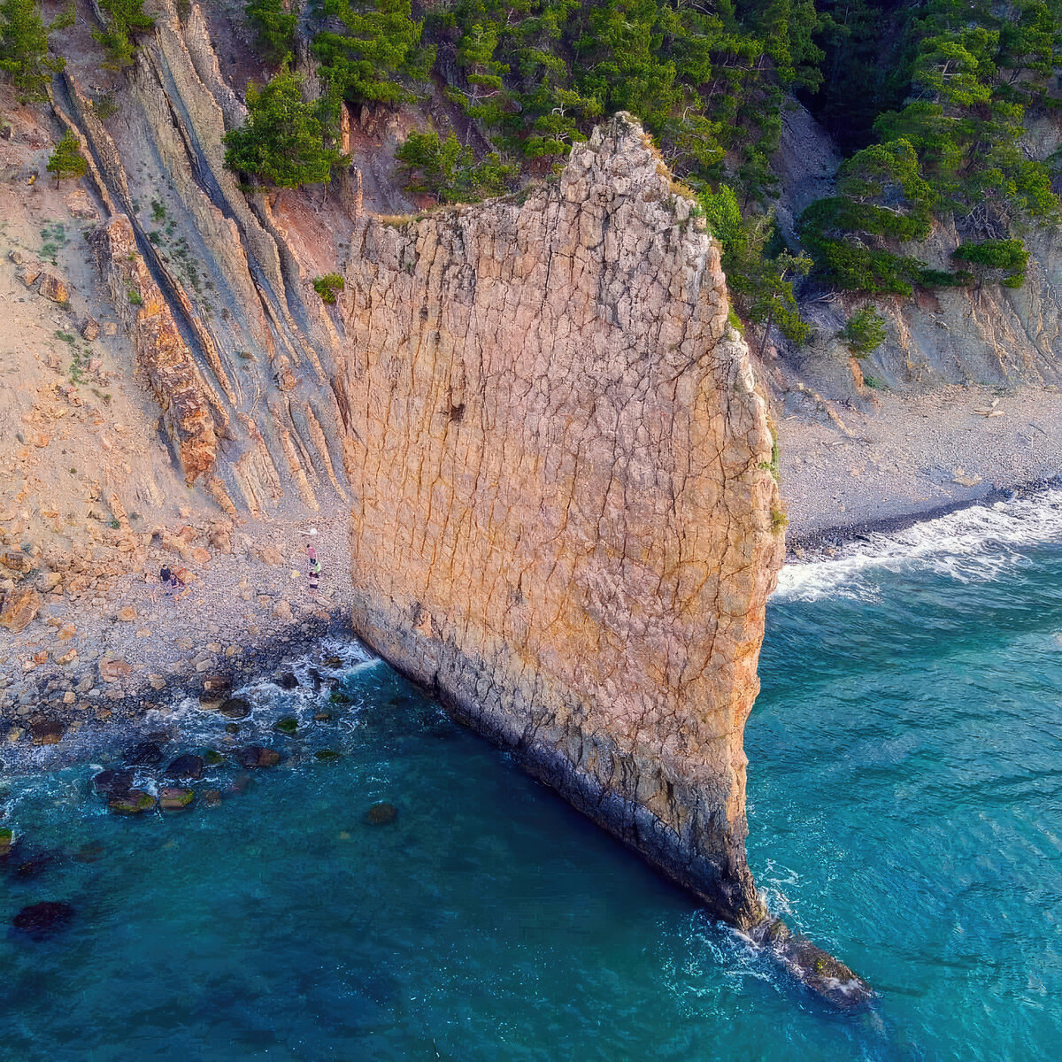 Скала Парус черное море Геленджик