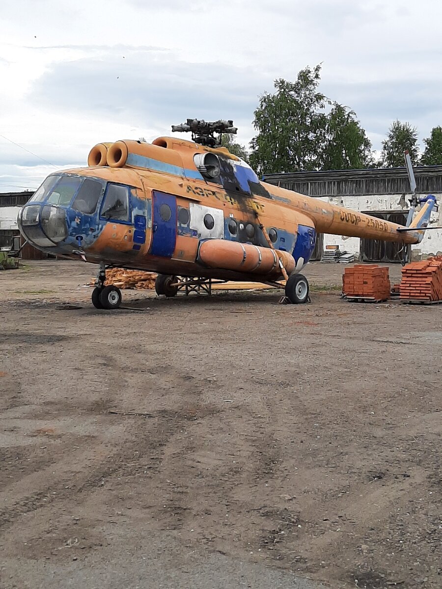 Со свалки на памятник! Ми-8 СССР-25850 на памятнике в Колпашево! Вертолет с  уникальной историей! | Авиация мира | Дзен