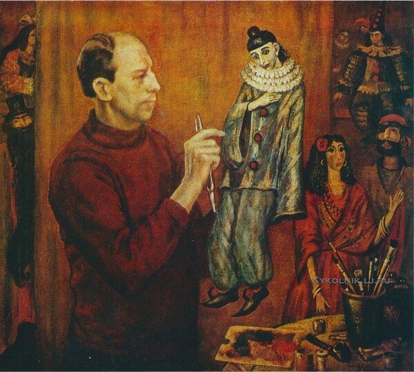 Коновалова Наталья Викторовна (Россия, 1951) «Кукольный мастер» 