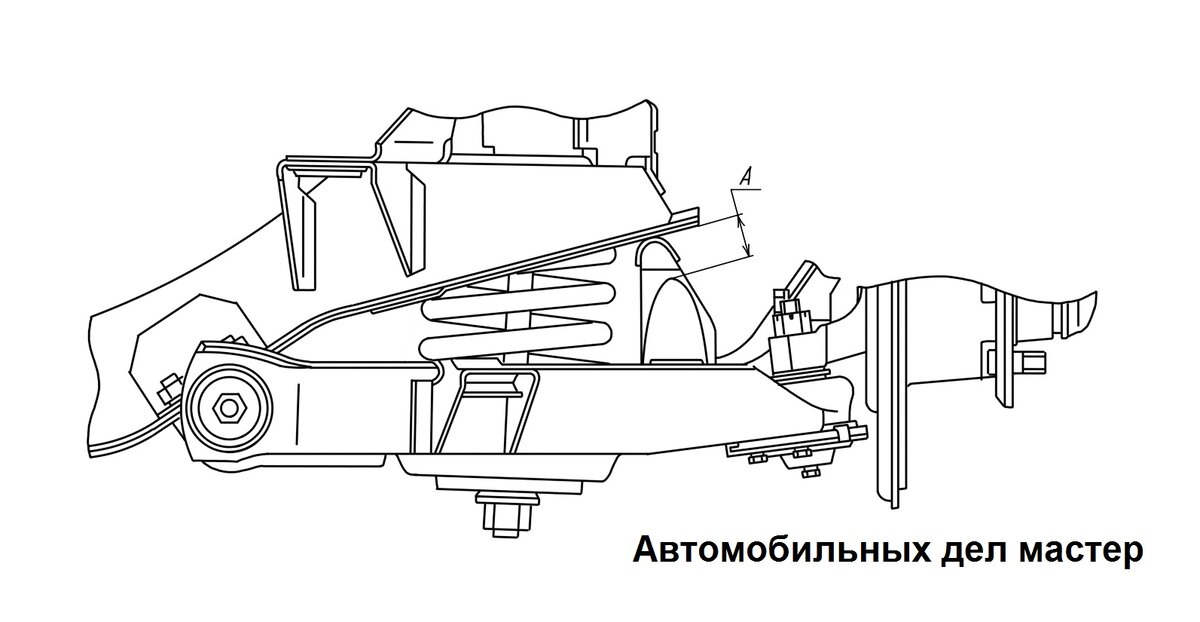 Рис. 1. Нижний рычаг передней подвески.