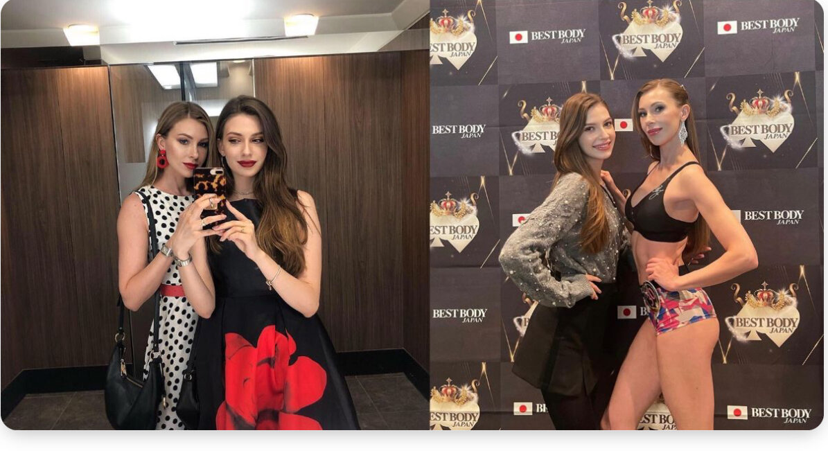 Каролина Сиино и её мама Светлана Салук. Фото отсюда https://trendviewonline.net/karoline-siino-s-family/