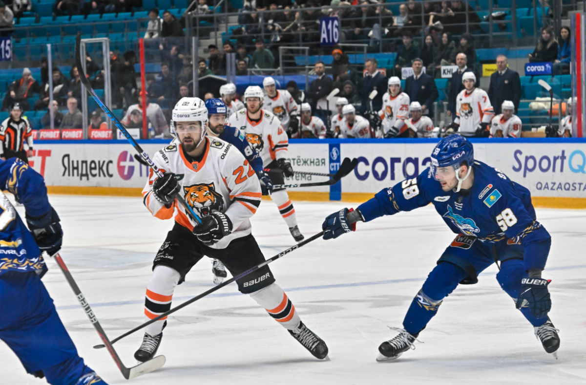    Хабаровский ХК «Амур» всухую обыграл «Барыс» на выезде в Казахстане