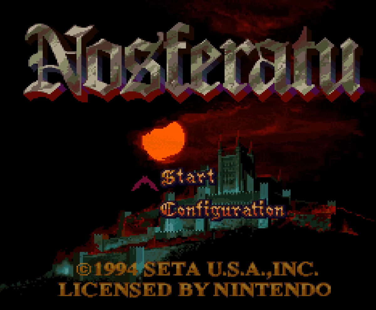 Nosferatu SNES