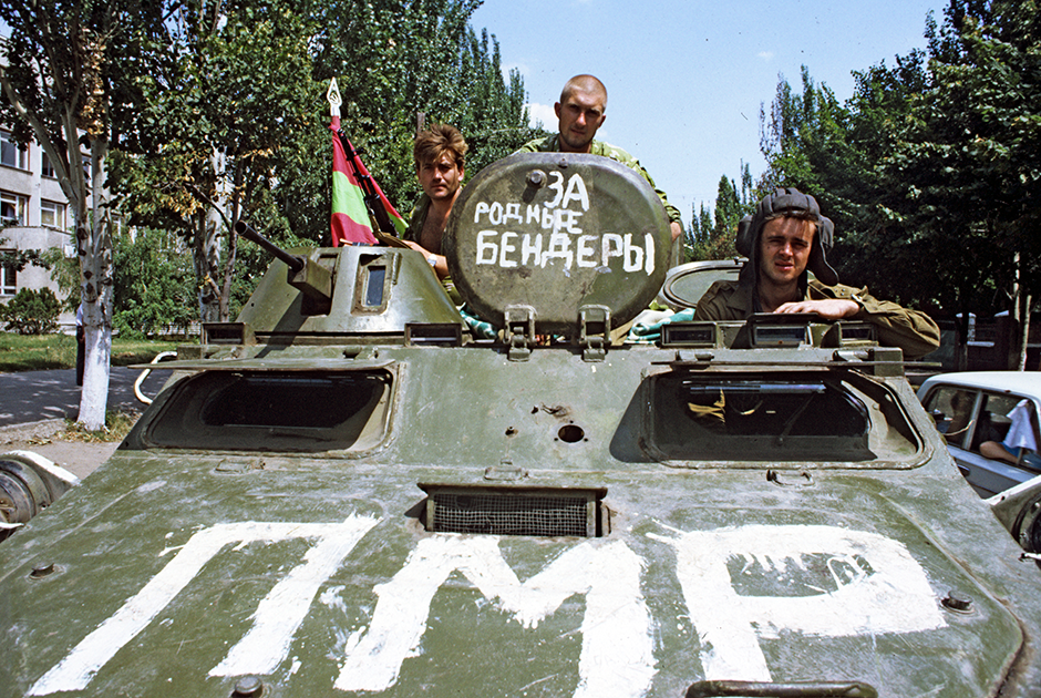 Защитники Бендер, сентябрь 1991 года/ © РИА Новости