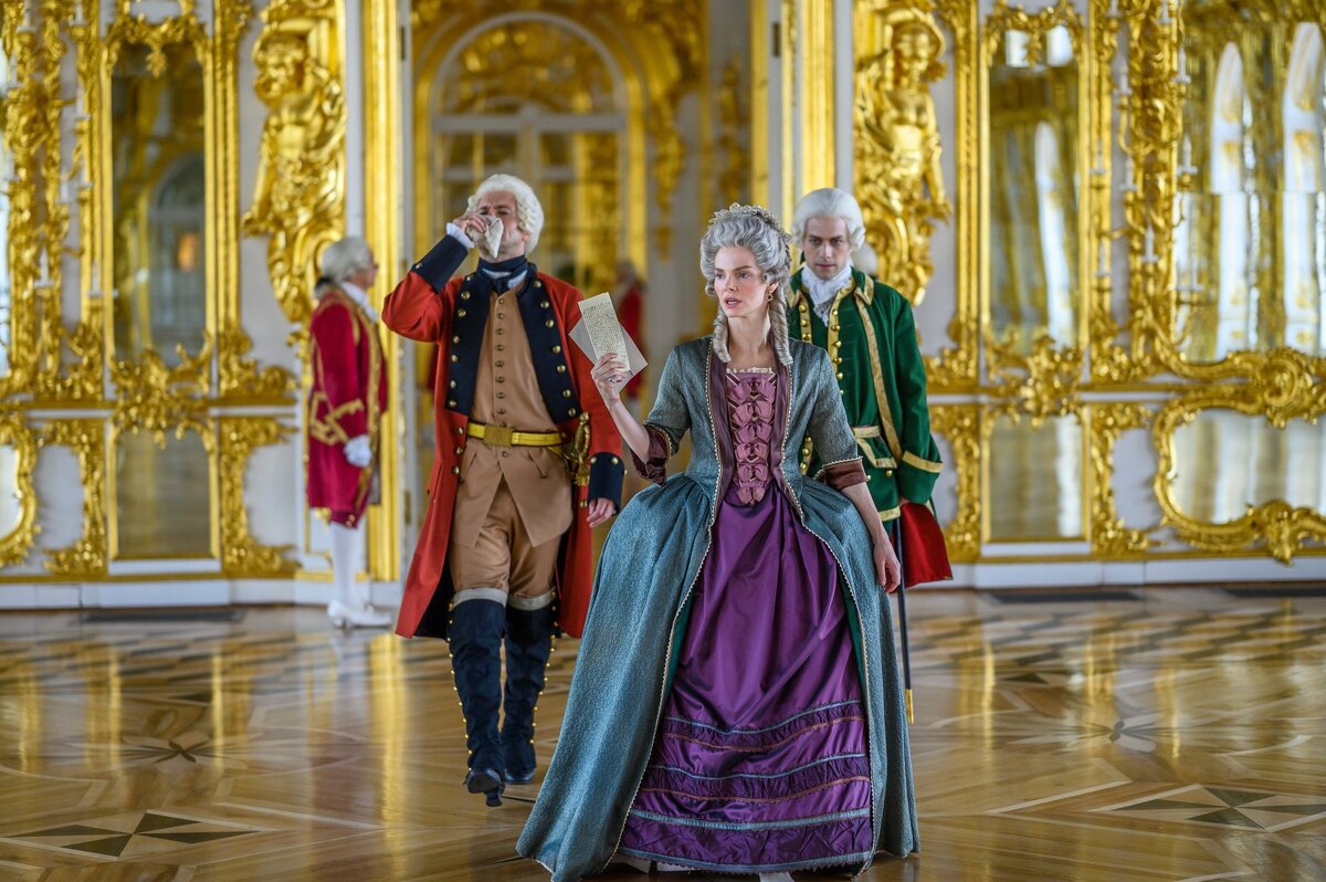 Елизавета Боярская в роли Екатерины