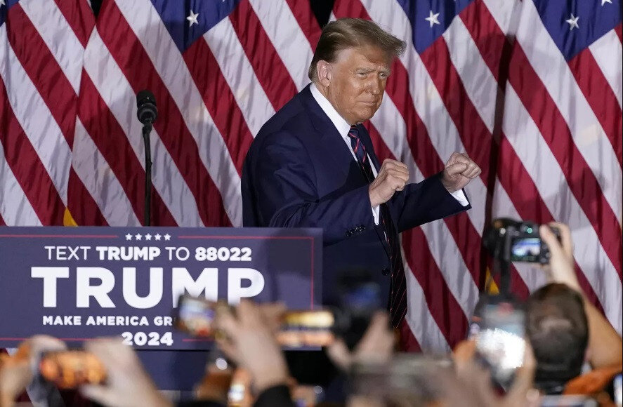 Экс-президент Америки Дональд Трамп Фото: AP Photo / Pablo Martinez Monsivais