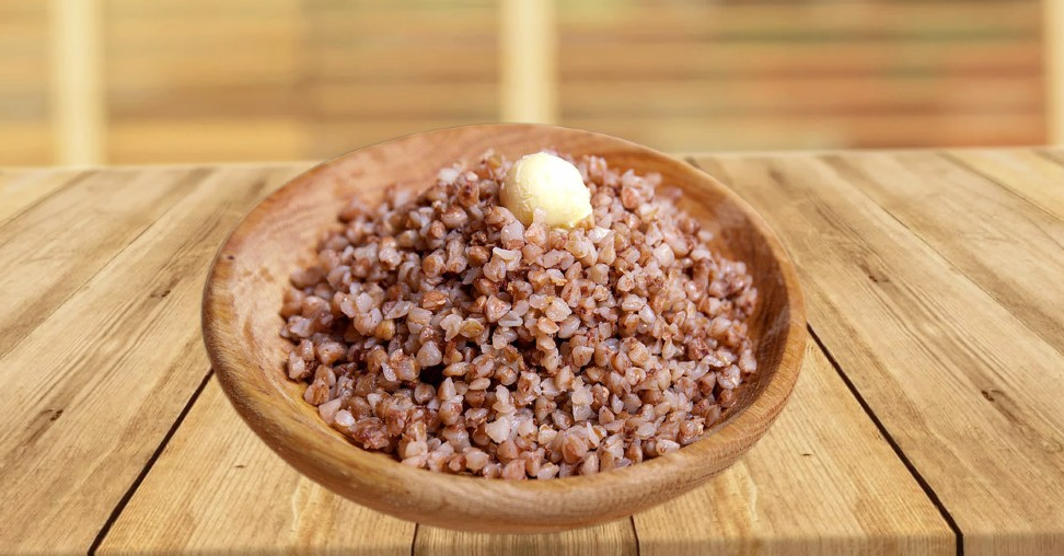 Гречневая каша с маслом