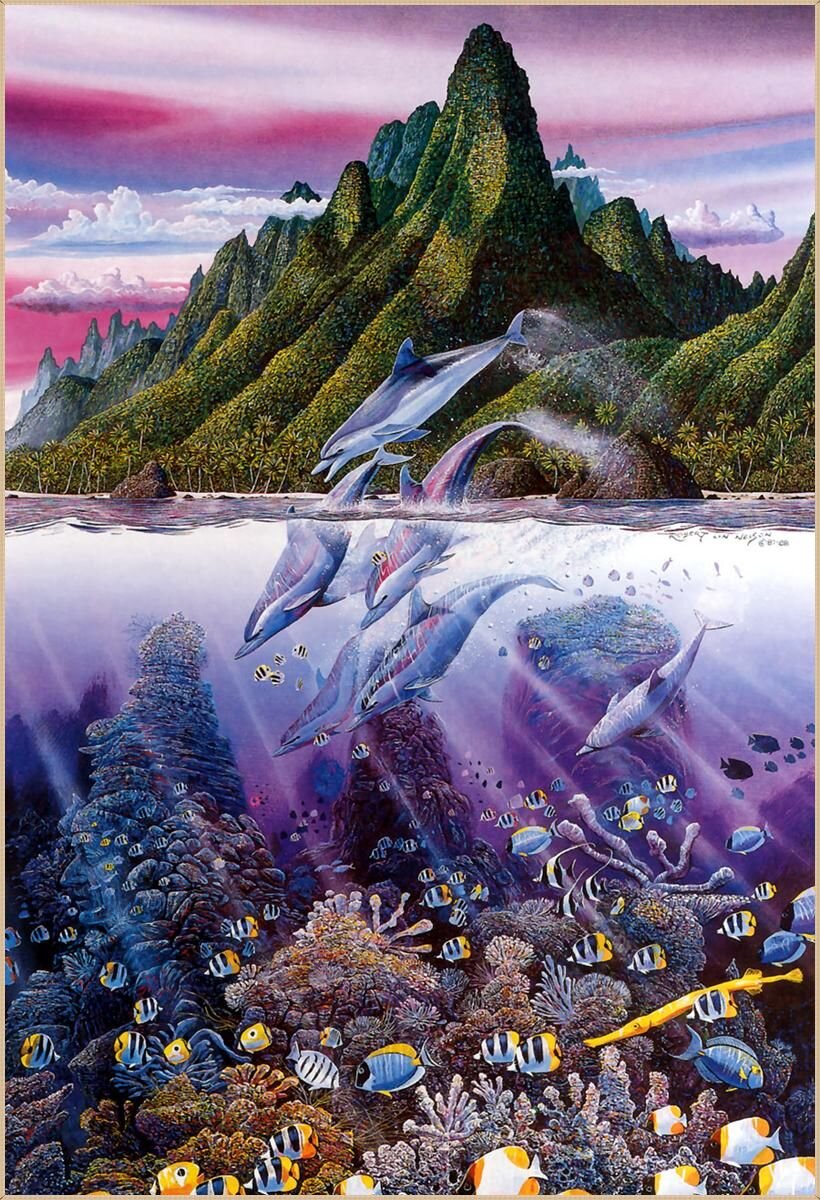 © Роберт Лин Нельсон (Robert Lyn Nelson).  Из серии «Два Мира».