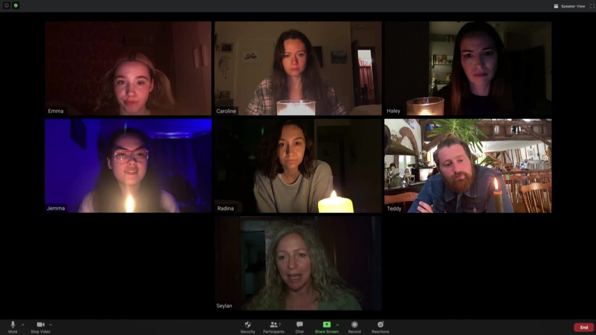 Фильм ужасов в зуме.