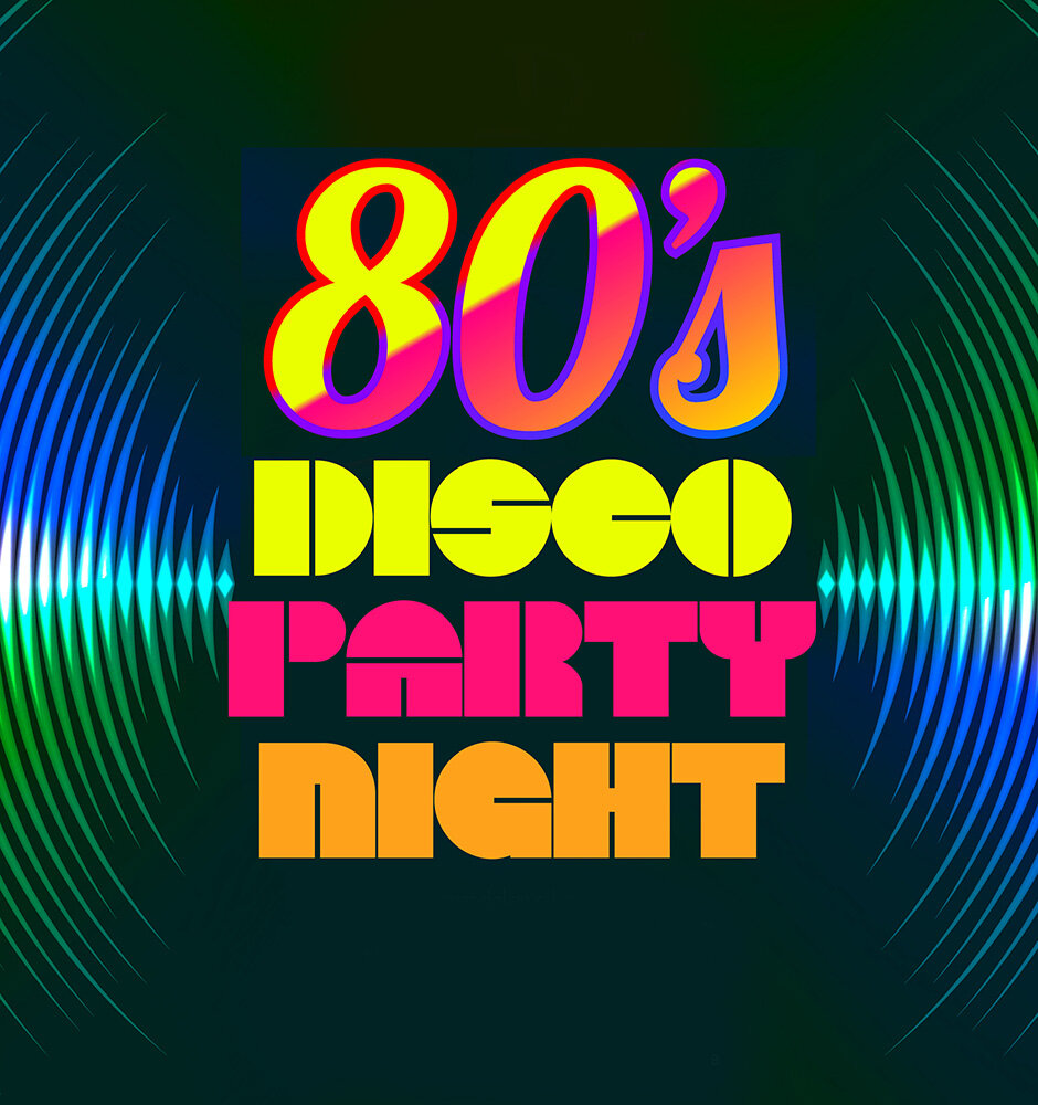 Диско стоит. Диско 80. Постеры в стиле диско. Плакат дискотека 80-х. Дискотека в стиле 80-х.