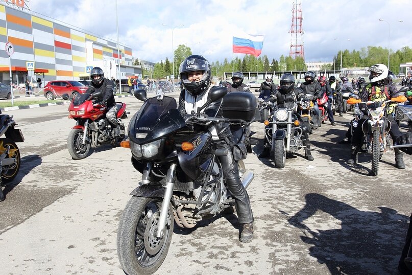 Ольга со своим верным другом