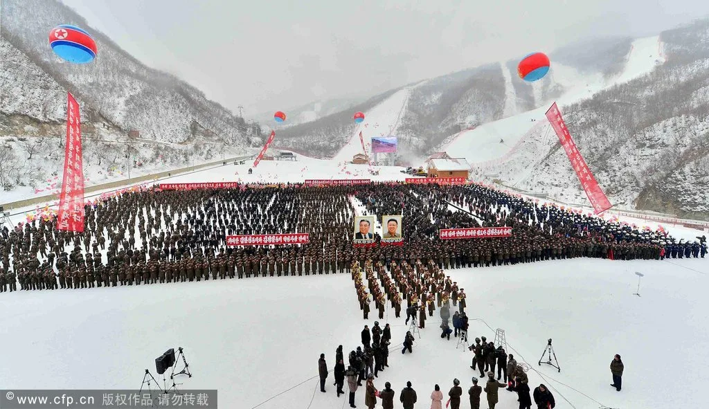 Путевки в северную корею 2024. Курорт Масик. Масик курорт Северная Корея. Горнолыжный курорт в Северной Корее. Северная Корея лыжный курорт.