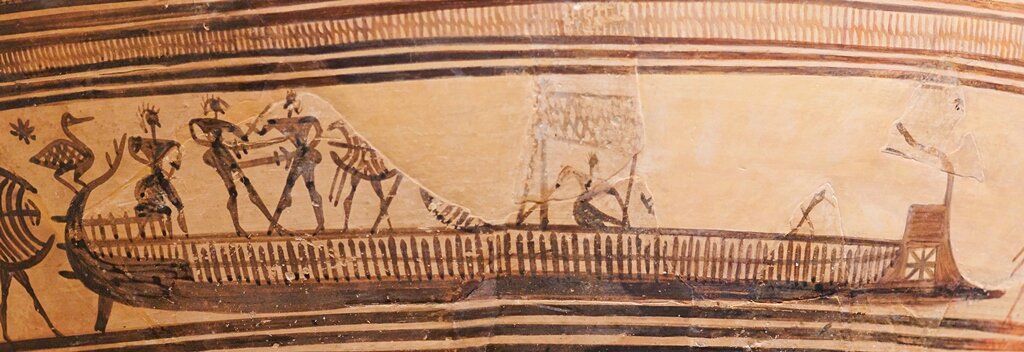 Изображение примерно 1300-1200 г. до н.э. Музей Метрополитен.