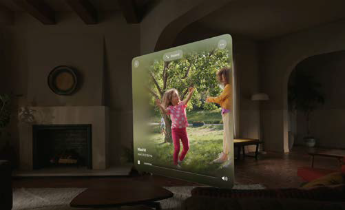 Vision Pro by Apple, courtesy of Apple