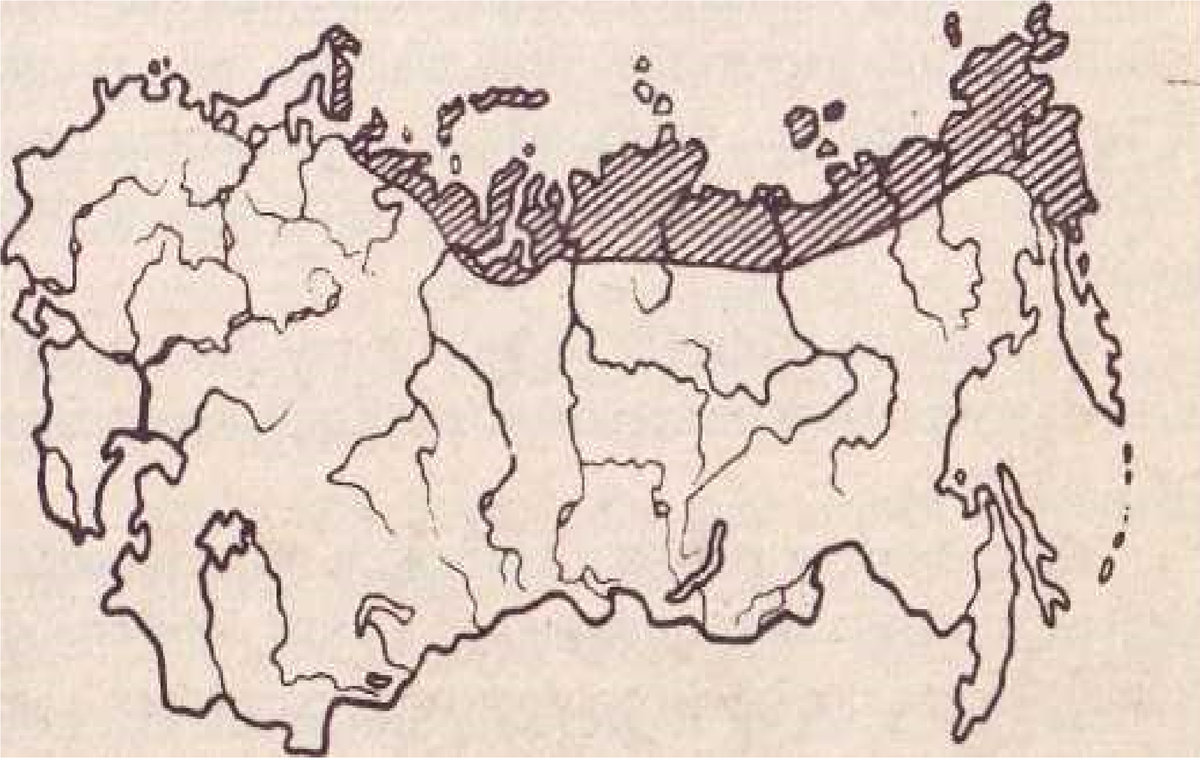 Ареал обитания.