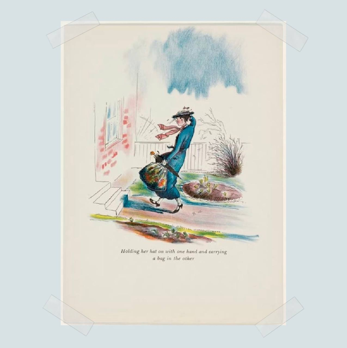 Цветные иллюстрации Мэри Шеперд «Мэри Поппинс»