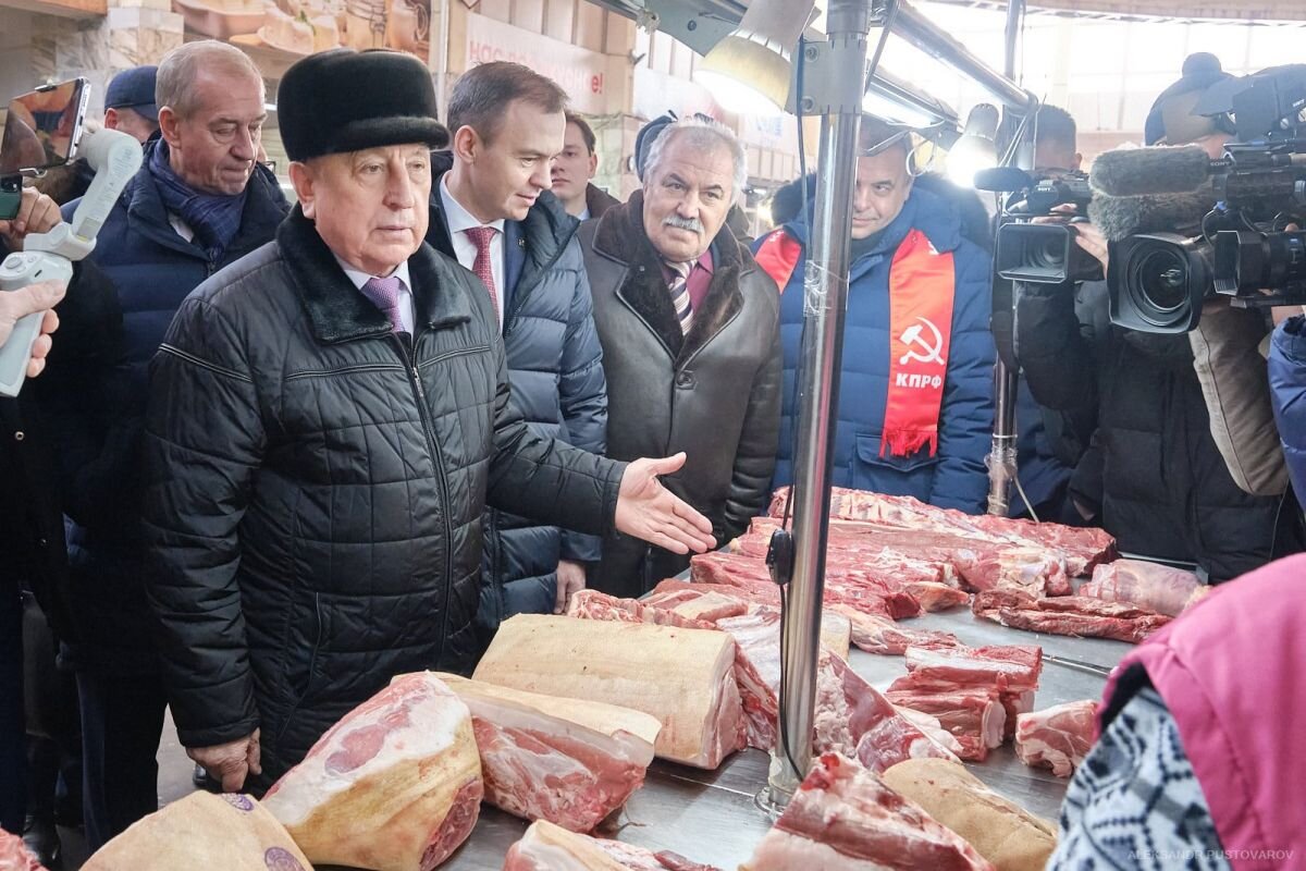 Кандидат в президенты Николай Харитонов после увиденного на Красноярском  рынке выступил с новой инициативой | «Ивановские новости» | Дзен