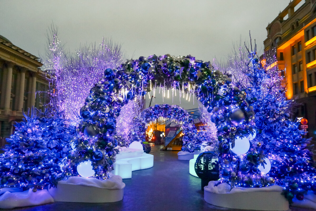 Работа команды Ли-Эр под руководством Ильи Васецкого на Фестивале «Путешествие в Рождество»