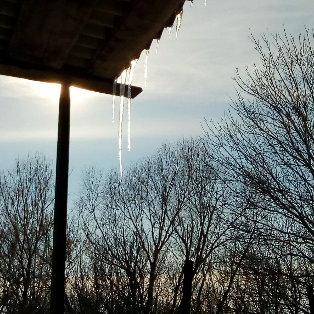 февраль пока теплый, но снег еще не сошел