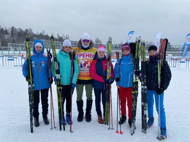    Кинешемские биатлонисты вошли в пятерку лучших на Зимней Спартакиаде в Ярославской области