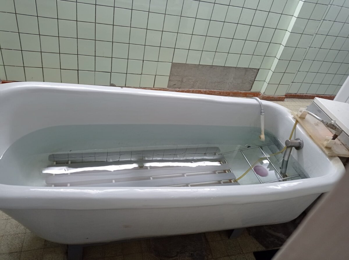 Ванная в санатории "Виктория" Ессентуки