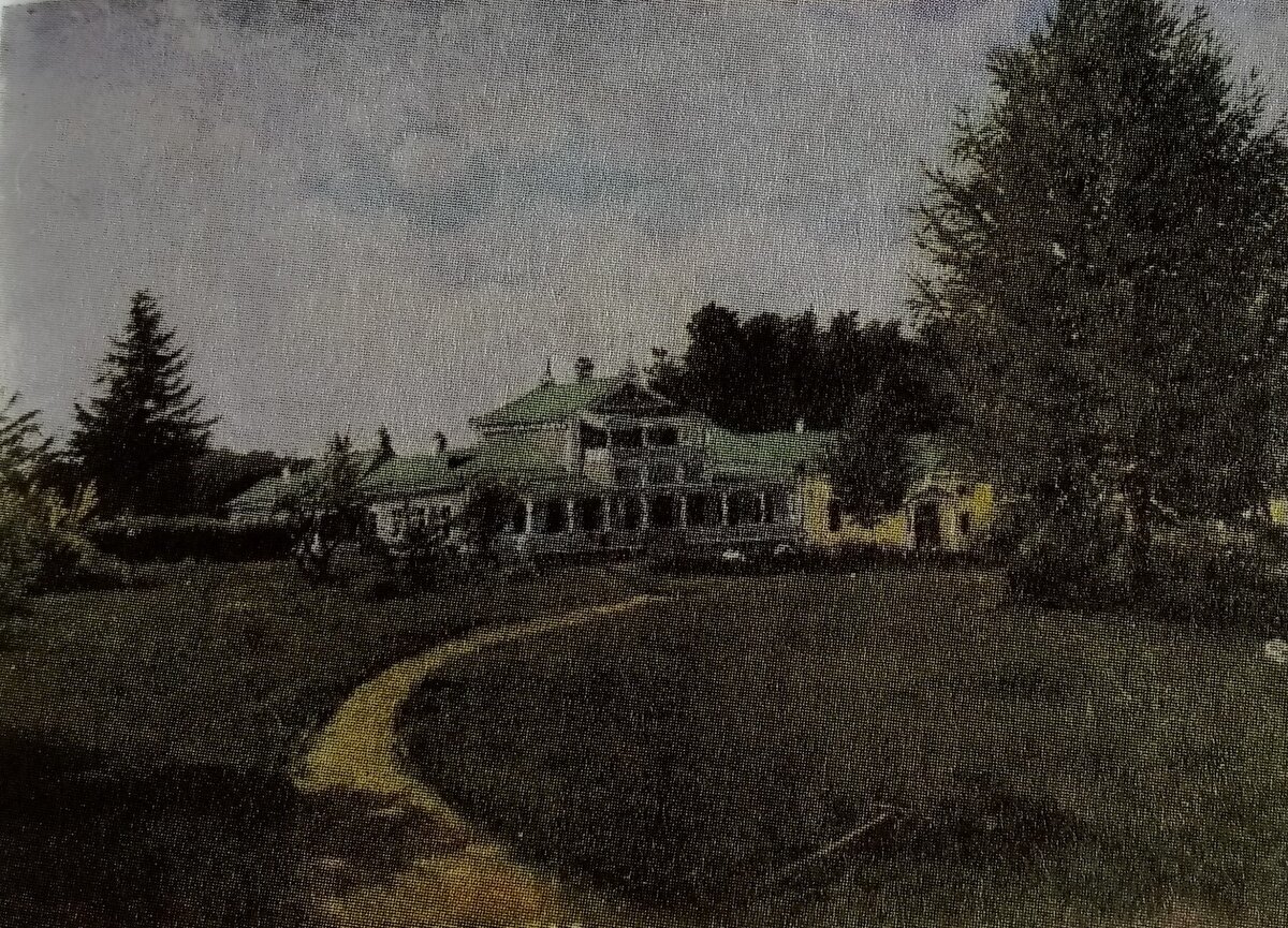 Усадебный дом Тургенева. Этюд Я. Полонского. 1881г.