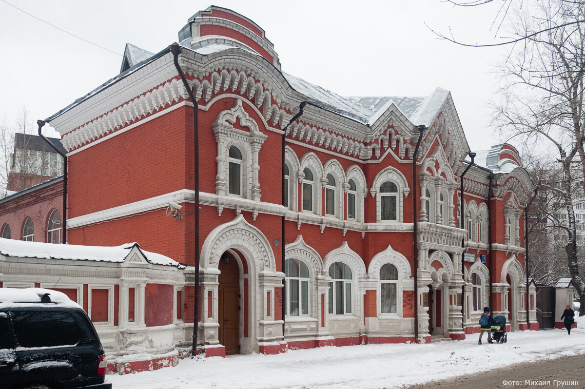 Большой Рогожский переулок, дом № 17. 6 февраля 2024 года. Фото автора
