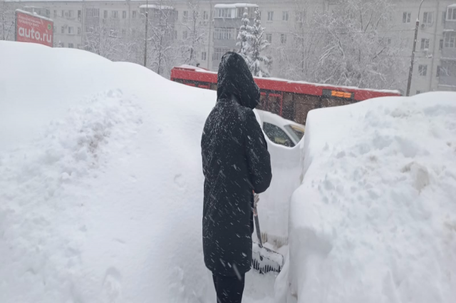    Циклон несёт снегопады.