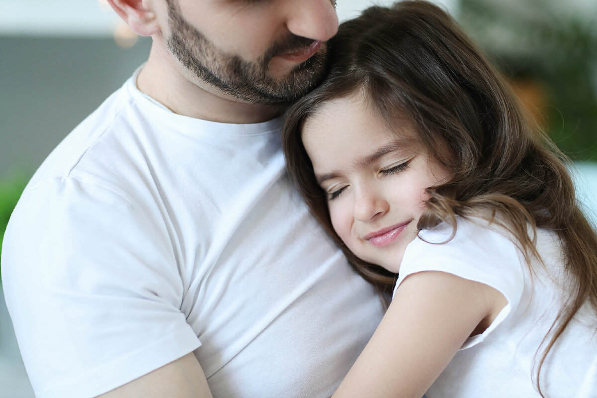 Father daughter home