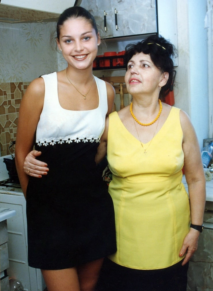 Александра с мамой, 1998 год. 