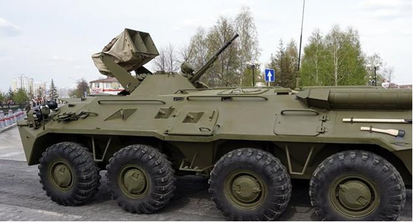 Звуковещательная станция ЗС-88 «Делитель» на БТР