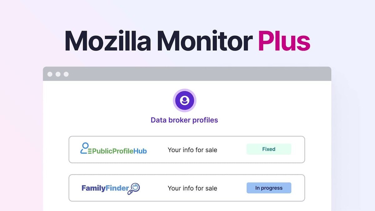 Mozilla monitor. Mozilla monitor
