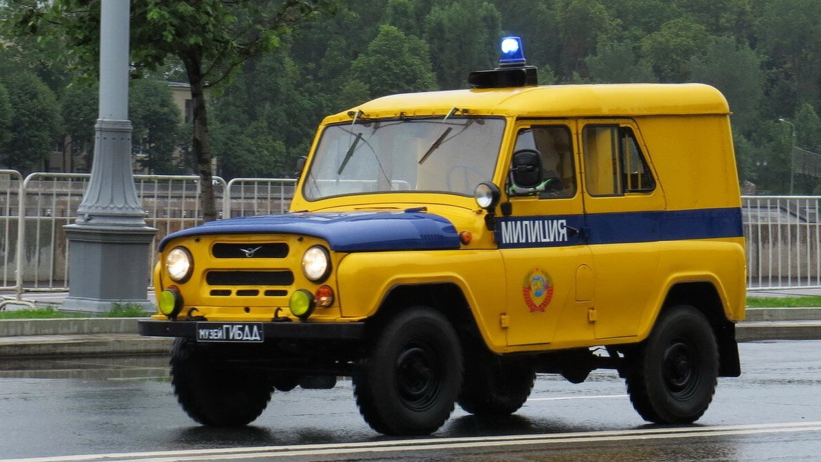 УАЗ-469 милиция СССР. Фотография из интернета.