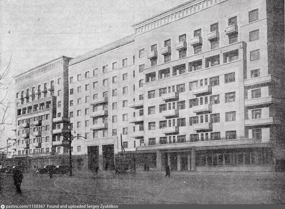 Дом №13 на Шоссе Энтузиастов, 1939. С сайта www.pastvu.com.