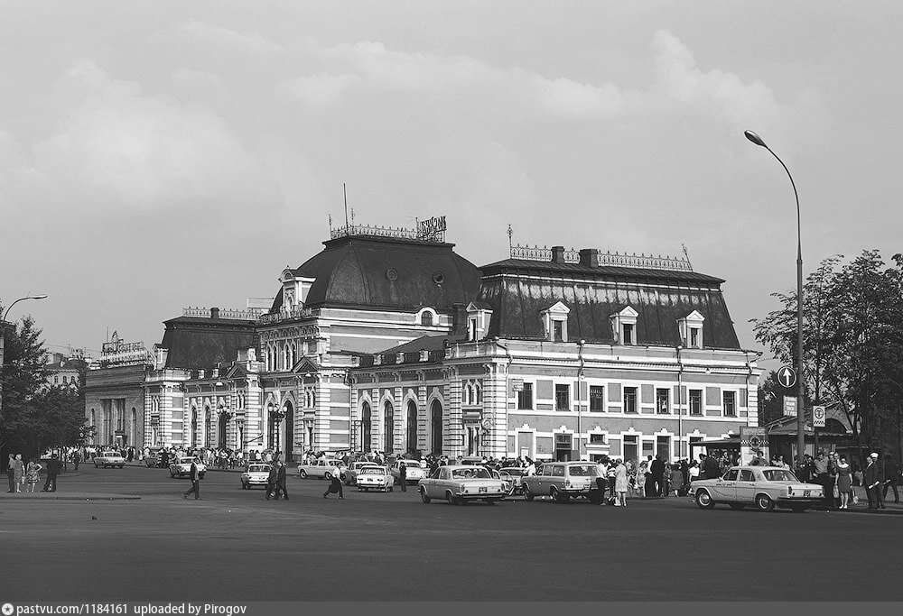 Павелецкий вокзал. 1974г. Фото с интернет-ресурса: pastvu.com