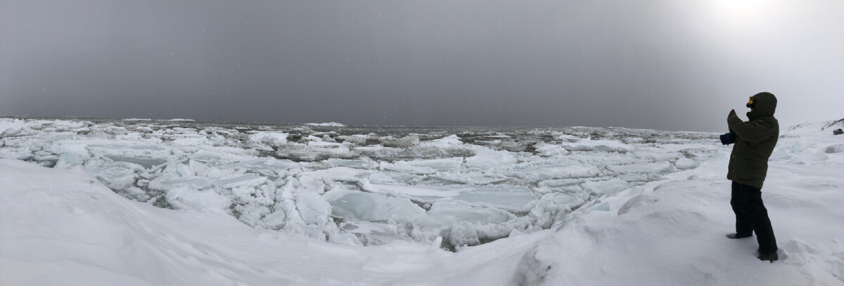 Берингово море в апреле, Карагинский залив