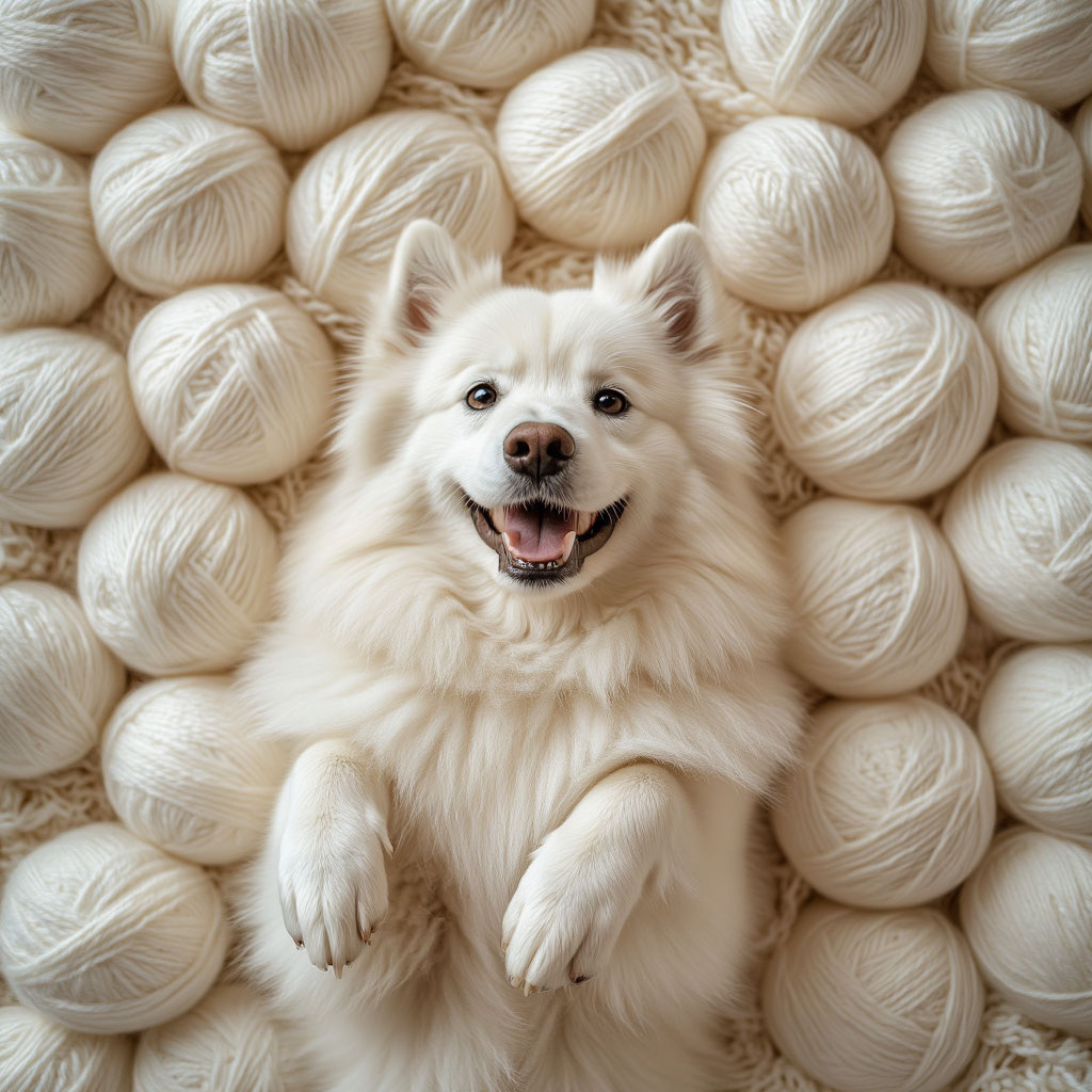 Собачья шерсть - это шерсть от собак северных пород, используемая при создании согревающих изделий (поясов из собачьей шерсти, наколенников, налокотников и тп.)