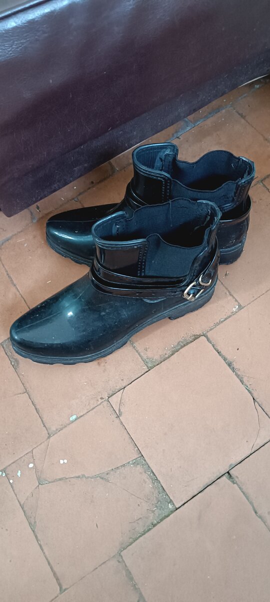 Вот они. Мои волшебные сапожки. Сейчас одевать буду) )) 