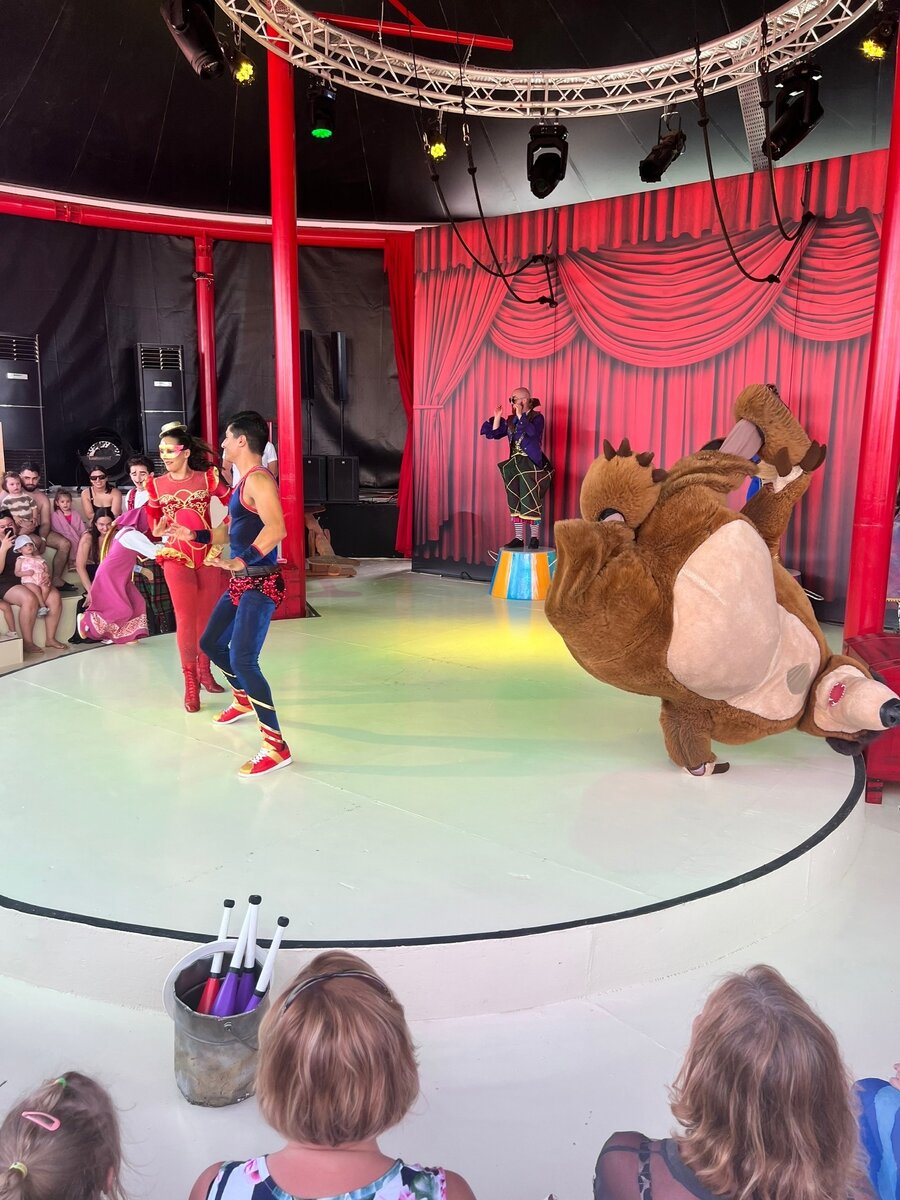 Цирковое шоу в The Land Of Legends Theme Park