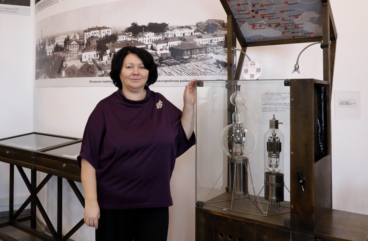    Директор музея НРЛ Ульяна Авдеенко