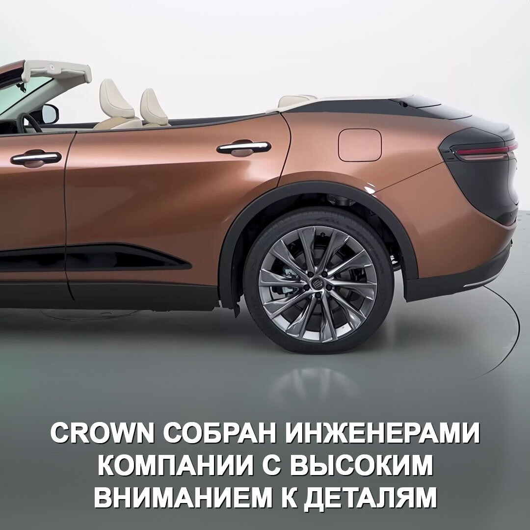 Toyota сделала кабриолет из нового кроссовера Crown | Дром | Дзен