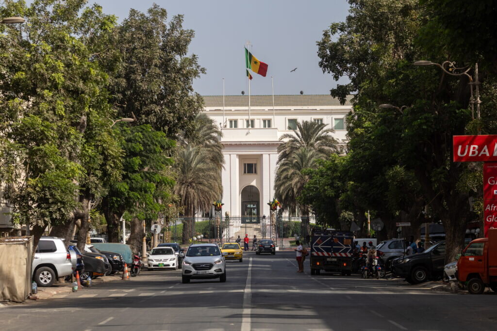 Сенегал. Дакар. Вид на президентский дворец  (фото EPA/ТАСС)